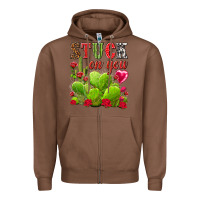 Chestnut stuck on you Zipper Hoodie - NancyCooperArtShop