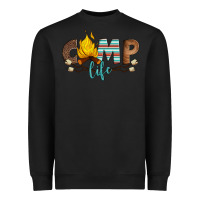 Black camp life Heavyweight Sweatshirt - Artiststas