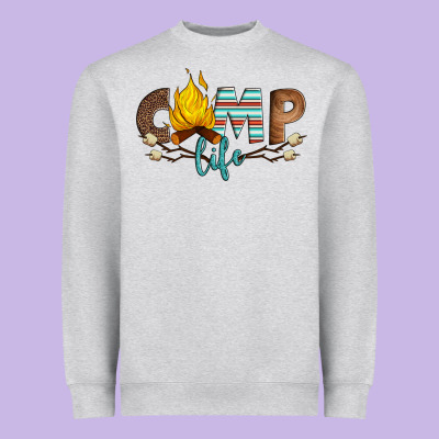 Camp Life Heavyweight Sweatshirt Designed By Artiststas