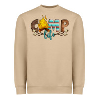 Mushroom camp life Heavyweight Sweatshirt - Artiststas