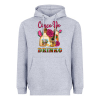 Heather Grey cinco de drinko Heavyweight Hoodie - Artiststas