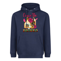 Navy cinco de drinko Heavyweight Hoodie - Artiststas