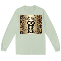 Matcha but first coffee Long Sleeve Tee - JahusDesignShop