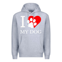 Heather Grey I My Dod Premium Hoodie - Bettercallsaul