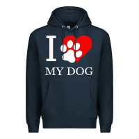 Navy I My Dod Premium Hoodie - Bettercallsaul