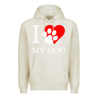 Oatmeal Heather I My Dod Premium Hoodie - Bettercallsaul