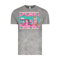 Cloud Rock pink christmas coffee Vintage Tee - Jasminsmagicworld