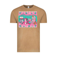 Vintage Camel pink christmas coffee Vintage Tee - Jasminsmagicworld