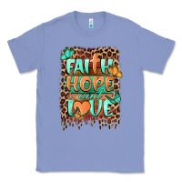 Colony Blue faith hope and love Classic Tee - BarkalooDesign