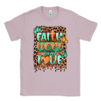 Lilac faith hope and love Classic Tee - BarkalooDesign