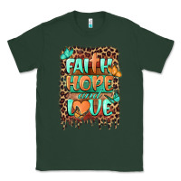 Sports Green faith hope and love Classic Tee - BarkalooDesign