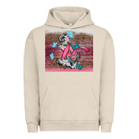 Pigment French Oak cancer awareness anchor Urban Hoodie - CowGirlArtShop