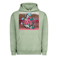 Pigment Oil Green cancer awareness anchor Urban Hoodie - CowGirlArtShop