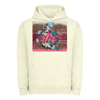 Pigment Pistachio cancer awareness anchor Urban Hoodie - CowGirlArtShop