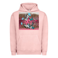 Pigment Salmon cancer awareness anchor Urban Hoodie - CowGirlArtShop