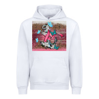 White cancer awareness anchor Urban Hoodie - CowGirlArtShop