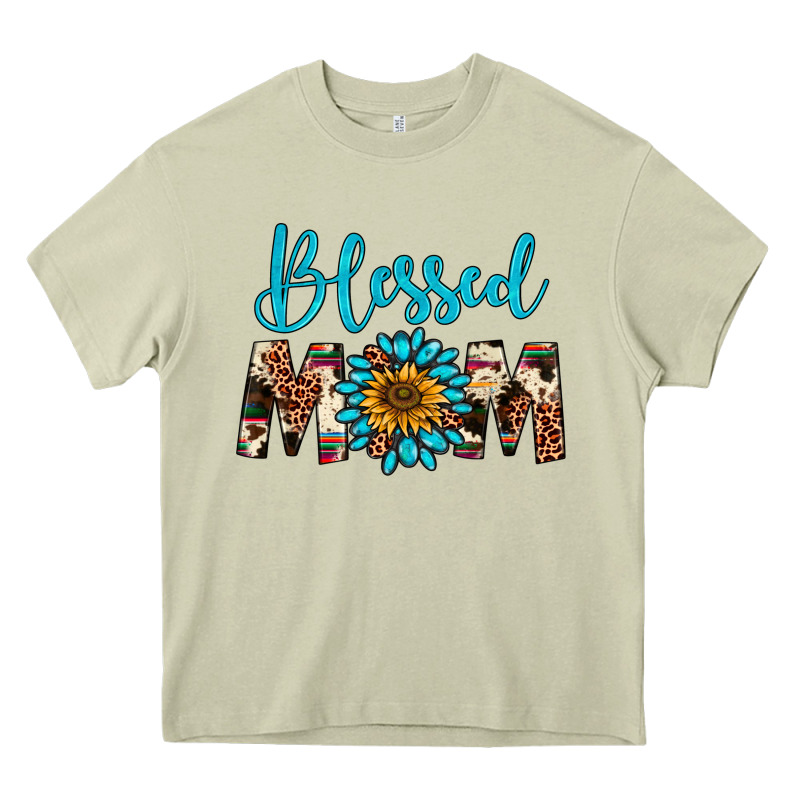 Blessed Mom Heavy Core Tee by Artiststas | Teevron