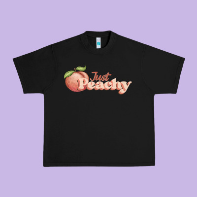Just Peachy Urban Heavy Tee Designed By Jahusdesignshop