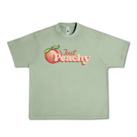 Oil Green just peachy Urban Heavy Tee - JahusDesignShop