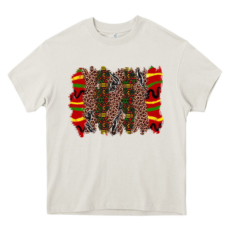Juneteenth Brushstroke Heavy Core Tee by Zillion Design Studio | Teevron