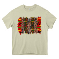 Mossy juneteenth brushstroke Heavy Core Tee - Zillion Design Studio