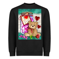 Black candy jar with bear  air Heavyweight Sweatshirt - AdoDesignShop