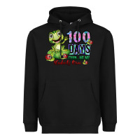 Black 100 days chancing my students crow Heavyweight Hoodie - SublimationCraftShop