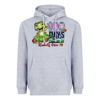 Heather Grey 100 days chancing my students crow Heavyweight Hoodie - SublimationCraftShop