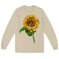 Mushroom mammoth sunflower Long Sleeve Tee - LillyAllenDesigns