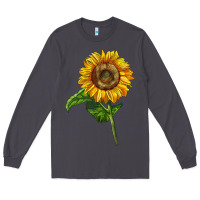Smoke mammoth sunflower Long Sleeve Tee - LillyAllenDesigns