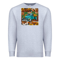 Heather Grey country roads take me home truck coaster Premium Sweatshirt - Jasminsmagicworld