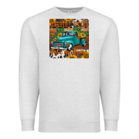 Oatmeal Heather country roads take me home truck coaster Premium Sweatshirt - Jasminsmagicworld