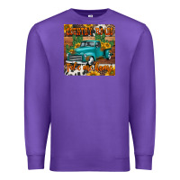 Purple country roads take me home truck coaster Premium Sweatshirt - Jasminsmagicworld