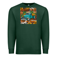 Sports Green country roads take me home truck coaster Premium Sweatshirt - Jasminsmagicworld