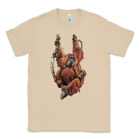 Mushroom Orangutan And Baby Classic Tee - LillyAllenDesigns