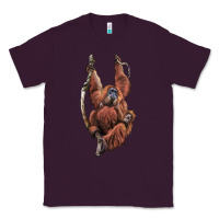Plum Orangutan And Baby Classic Tee - LillyAllenDesigns
