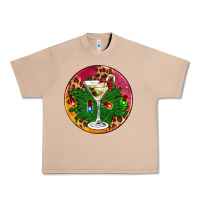 Burro Christmas martini Urban Heavy Tee - AdoDesignShop