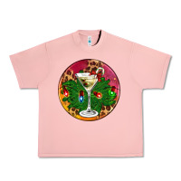 Salmon Christmas martini Urban Heavy Tee - AdoDesignShop