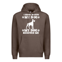 Coffee rescue dog Premium Hoodie - Bettercallsaul