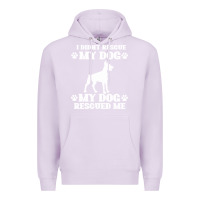 Lilac rescue dog Premium Hoodie - Bettercallsaul