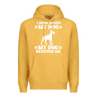 Mustard rescue dog Premium Hoodie - Bettercallsaul
