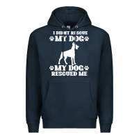 Navy rescue dog Premium Hoodie - Bettercallsaul
