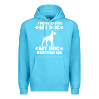 Ocean Blue rescue dog Premium Hoodie - Bettercallsaul