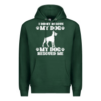 Sports Green rescue dog Premium Hoodie - Bettercallsaul