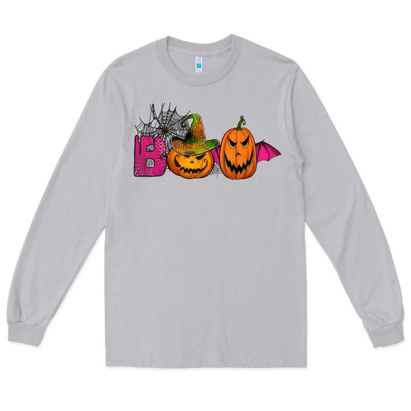 Boo Pumpkins Long Sleeve Tee by Jasminsmagicworld | Teevron