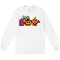 White boo pumpkins Long Sleeve Tee - Jasminsmagicworld