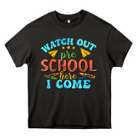 Asphalt watch out pre school here i come Heavy Core Tee - texasbilliewilder