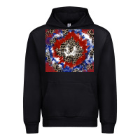 Black patriotic tie dye Urban Hoodie - CowGirlArtShop
