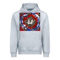 Heather Grey patriotic tie dye Urban Hoodie - CowGirlArtShop