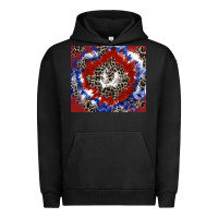 Pigment Black patriotic tie dye Urban Hoodie - CowGirlArtShop